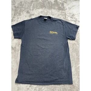 Coastal Classics Hermosa Beach T-Shirt Men's Size Medium Gray Surf Fiesta EUC